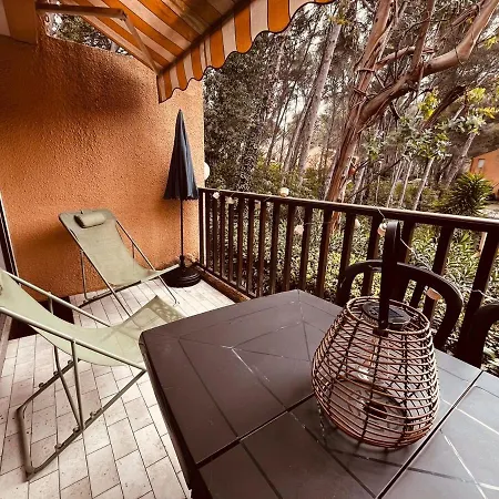 Terrasse Piscine דירה סנרי-סור-מר